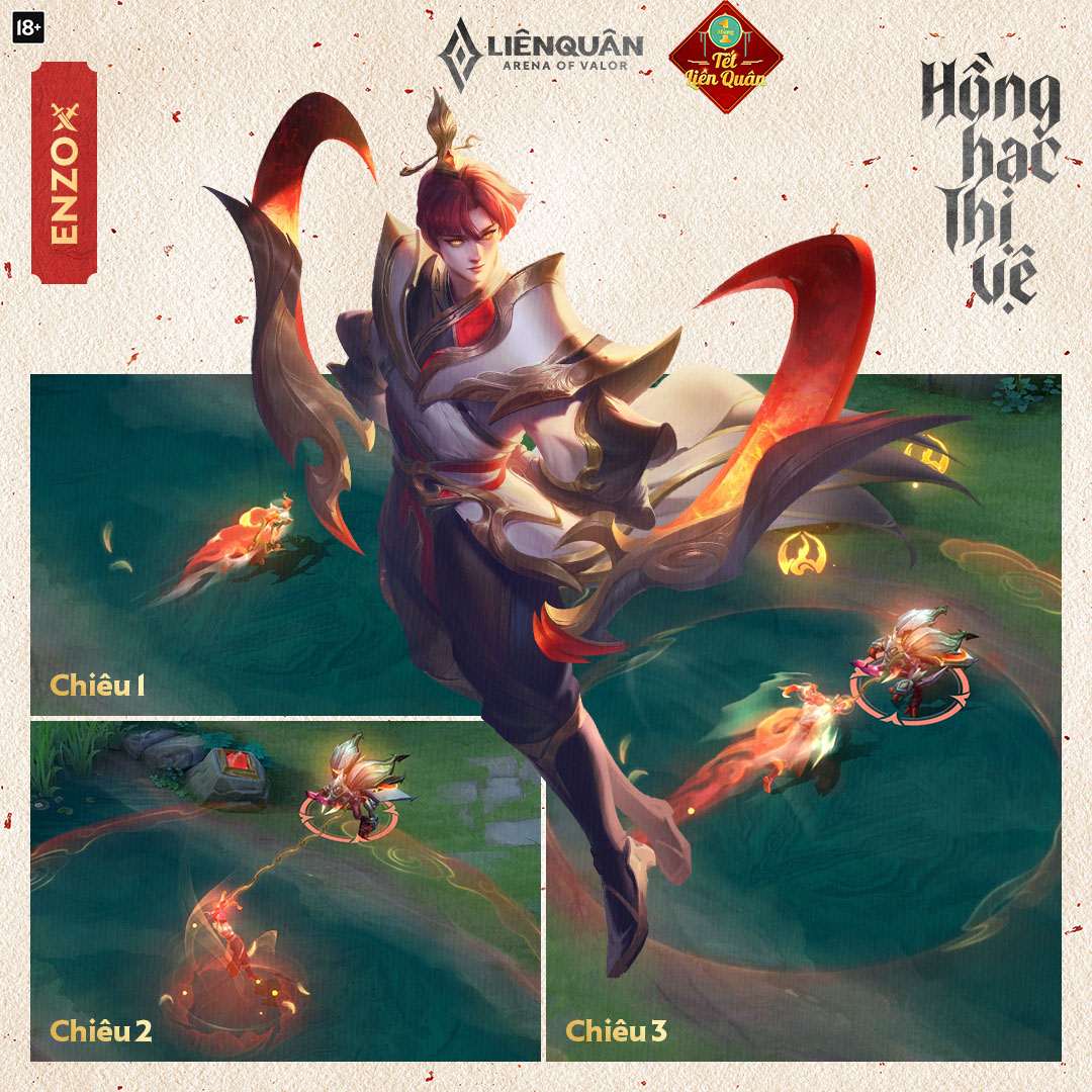 Hình Enzo hồng hạc thị vệ đẹp nhất