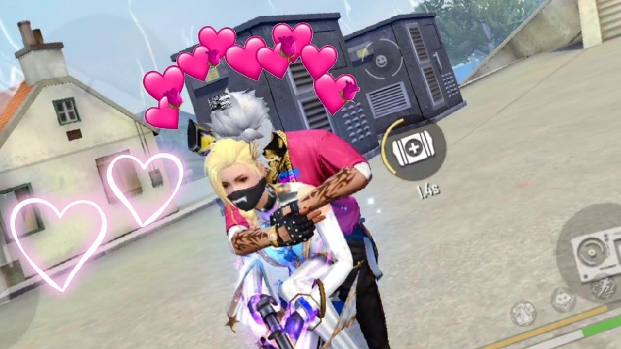 Hình Free Fire cầu hôn lãng mạn