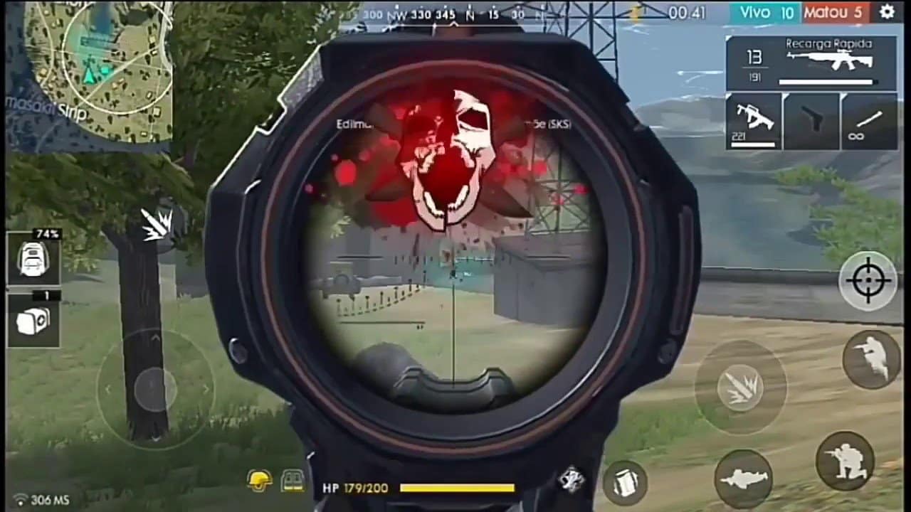 Hình Free Fire headshot siêu chất