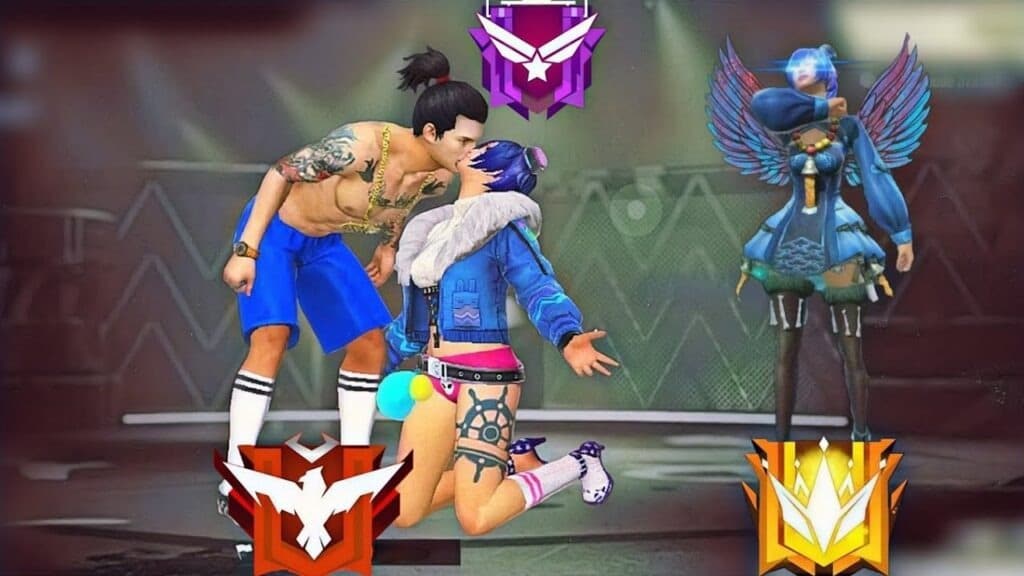 Hình Free Fire hôn nhau mới nhất
