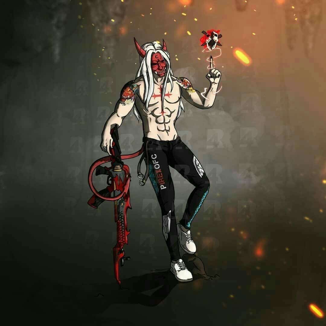 Hình Free Fire quỷ kiếm dạ xoa fanart đẹp nhất