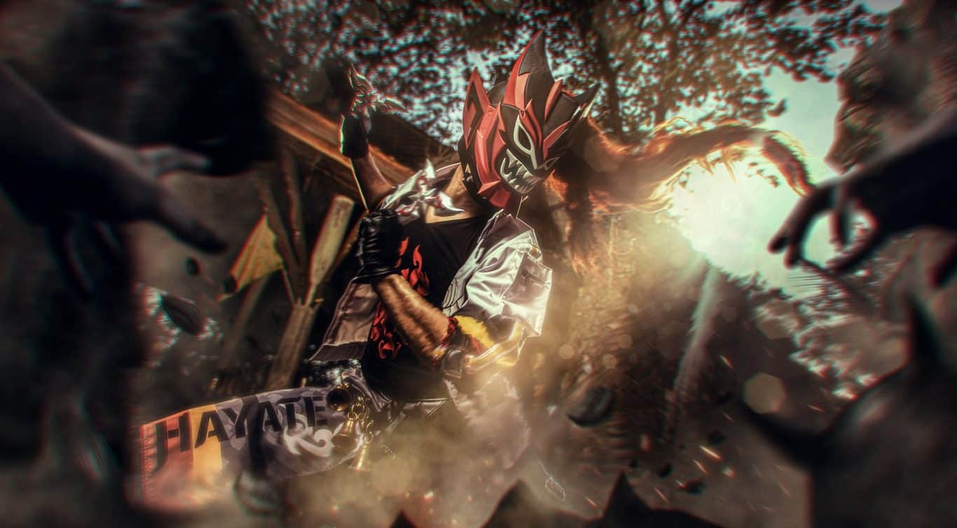 Hình Hayate ngầu cosplay