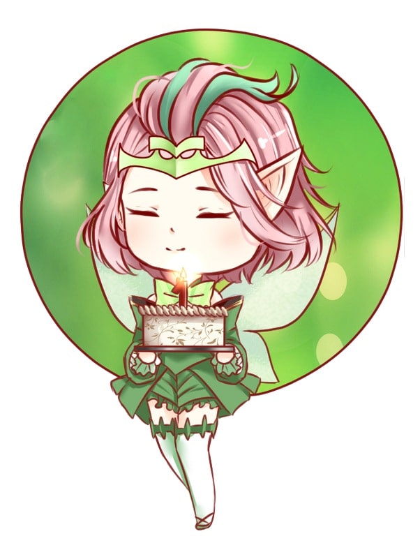 Hình Krixi chibi cute