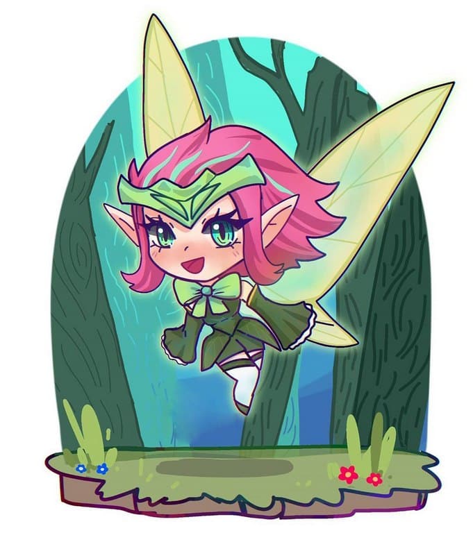 Hình Krixi chibi dễ thương