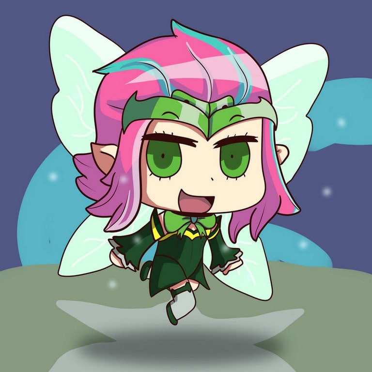 Hình Krixi chibi