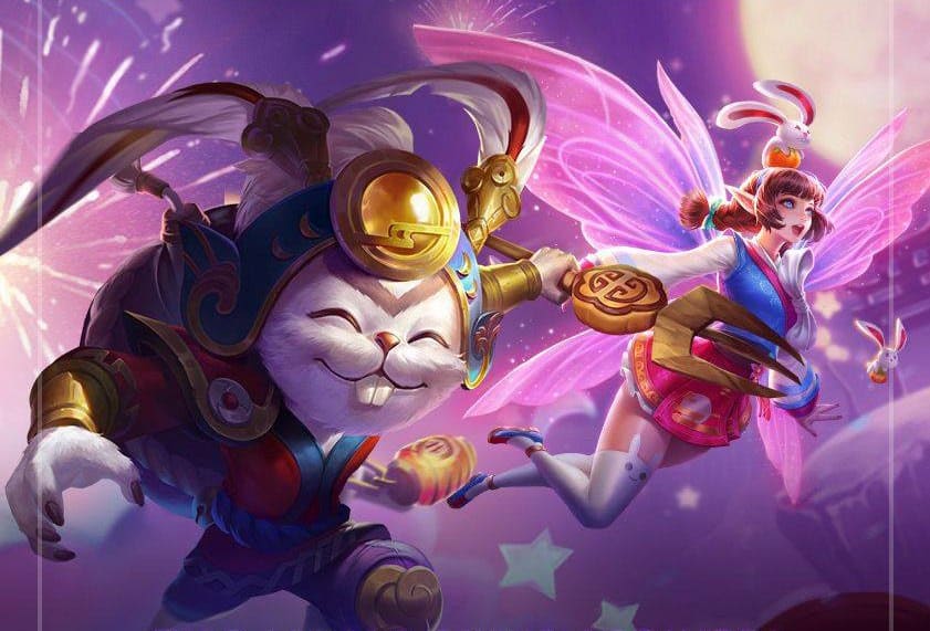 Hình Krixi cô tiên thỏ cute