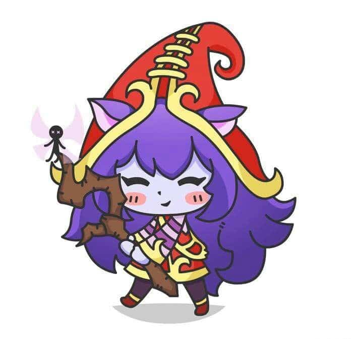 Hình LMHT chibi cute dễ thương