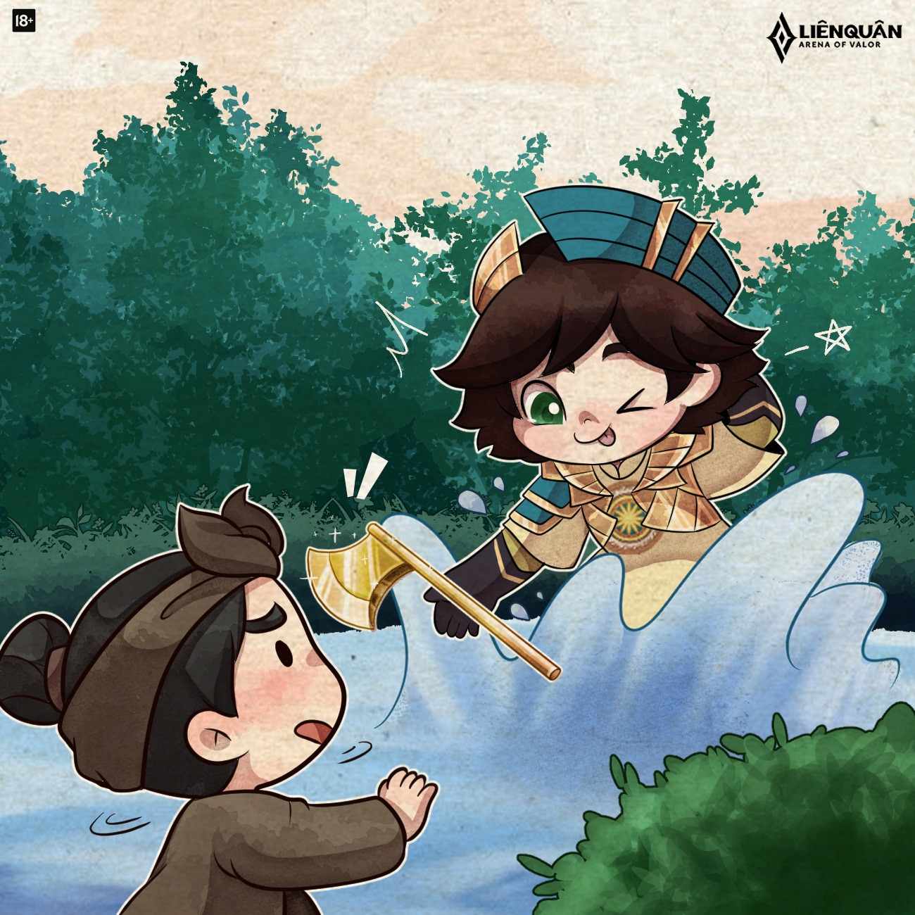 Hình Laville chibi dễ thương