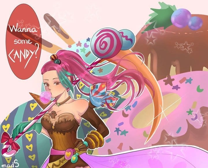 Hình Mina anime đẹp nhất