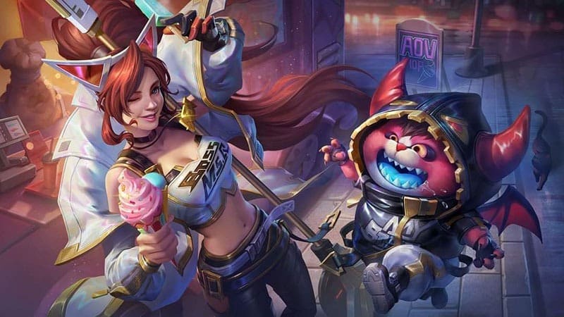 Hình Mina chị đại lắm chiêu cosplay