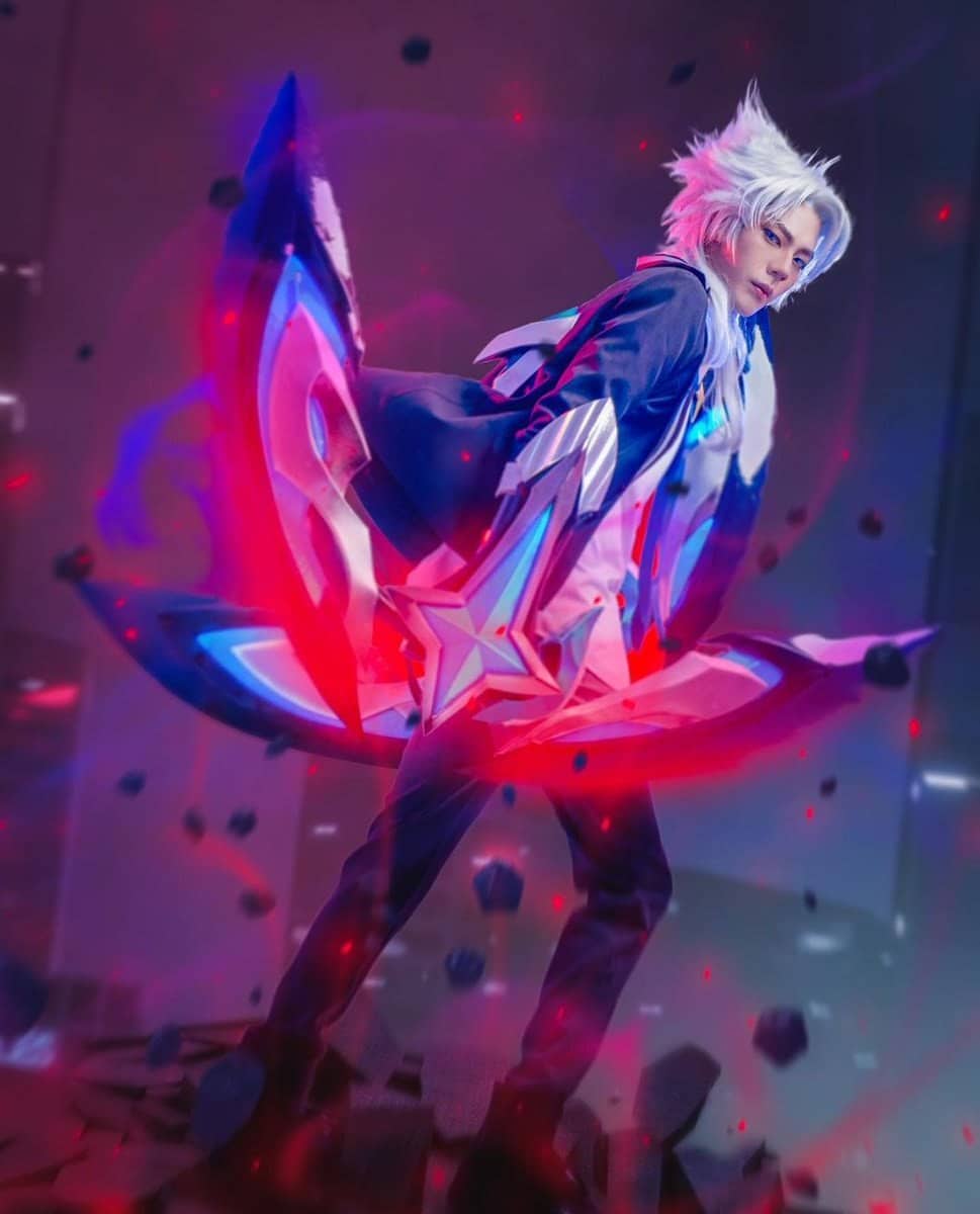 Hình Nakroth Thứ nguyên vệ thần dọc cosplay