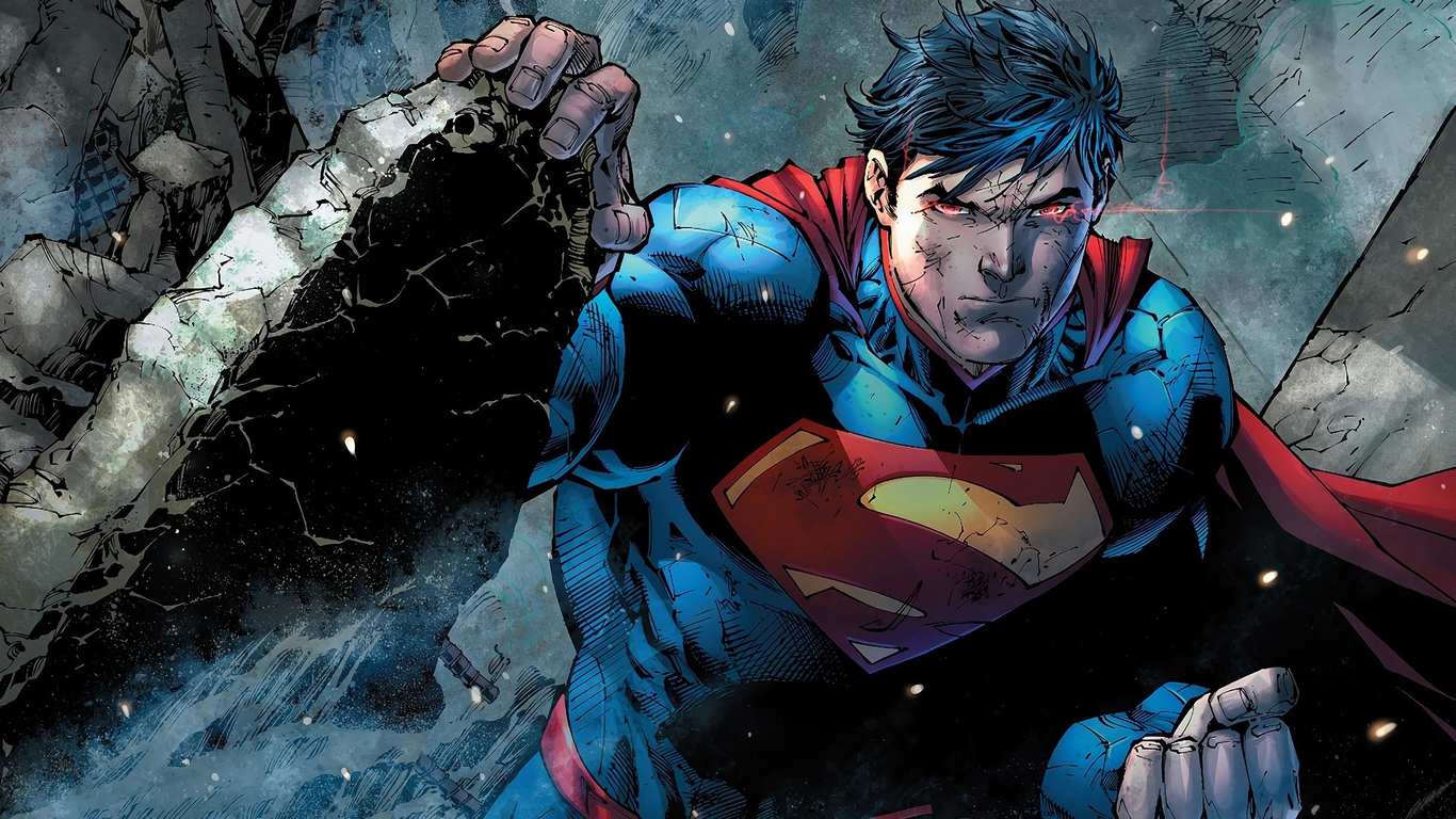 Hình Superman 3D full HD