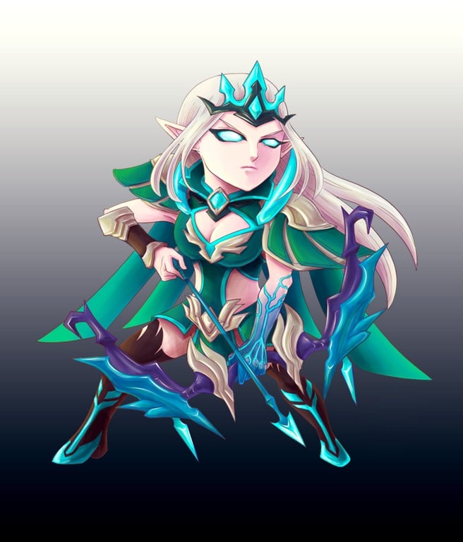 Hình Tel’Annas chibi ngầu