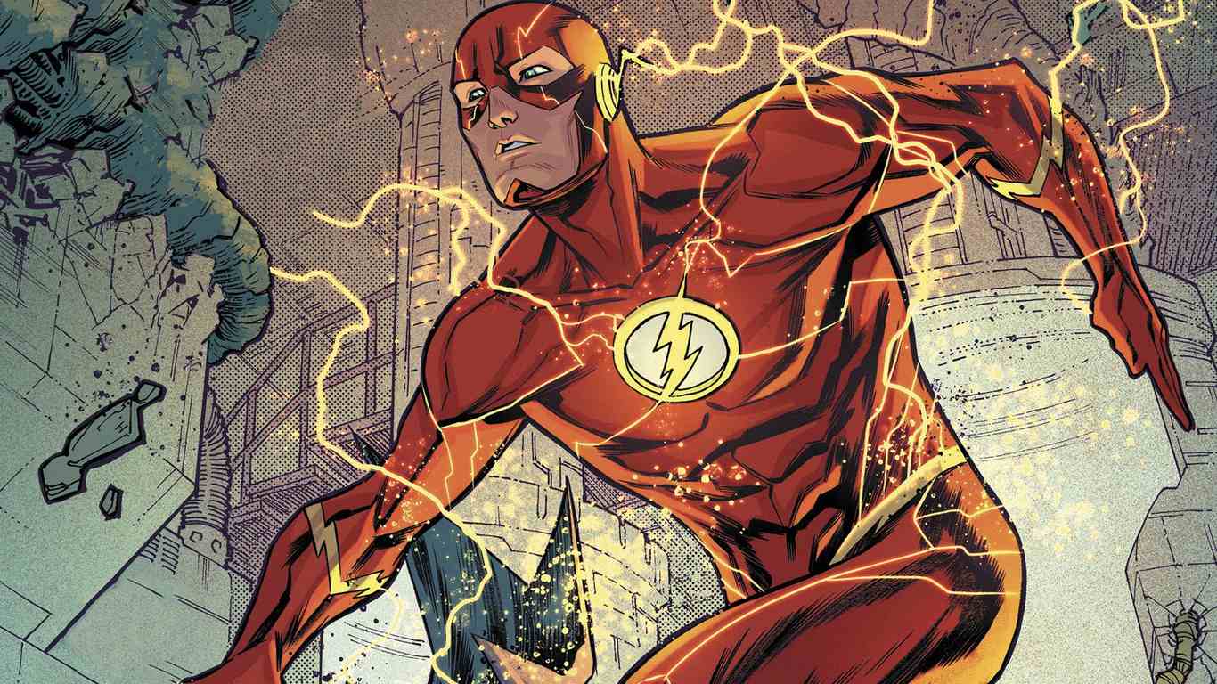 Hình The Flash anime cực ngầu