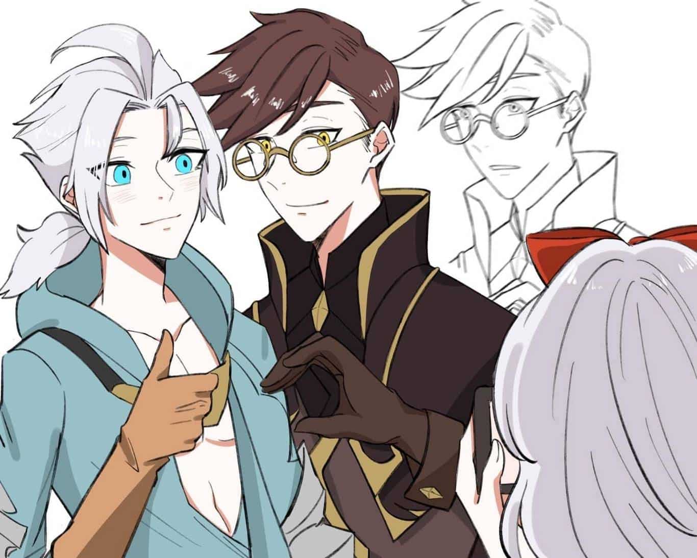 Hình Thorne x Allain fanart