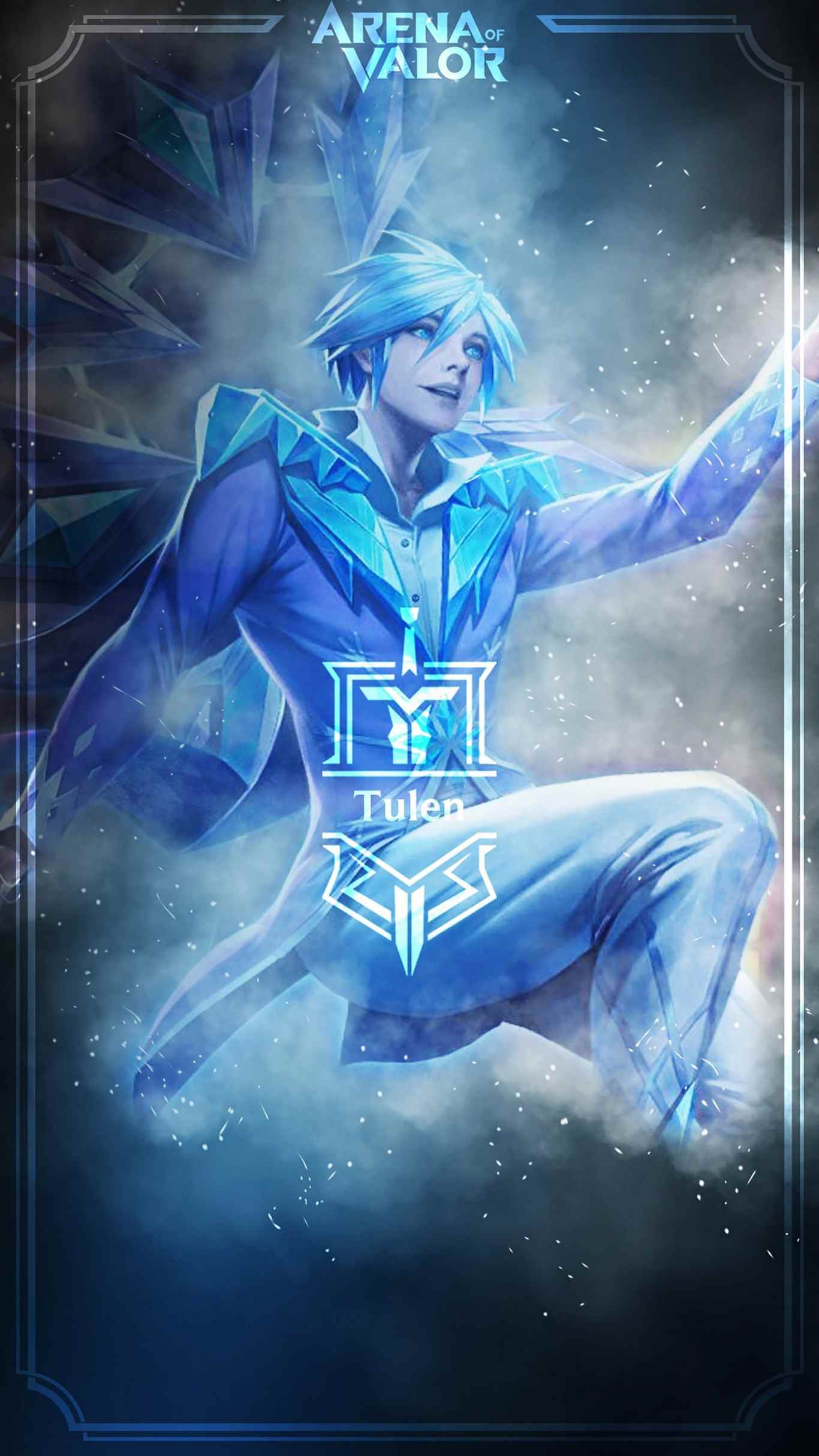 Hình Tulen đông êm đềm
