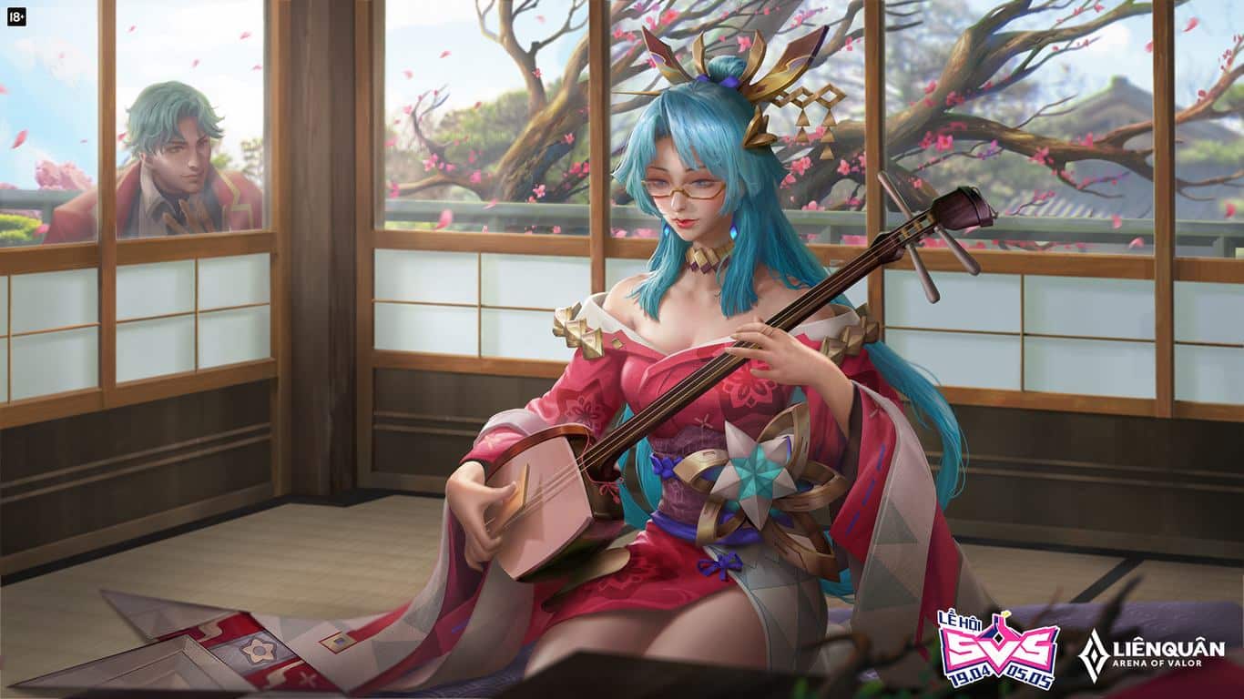 Hình Veres kimono 4K