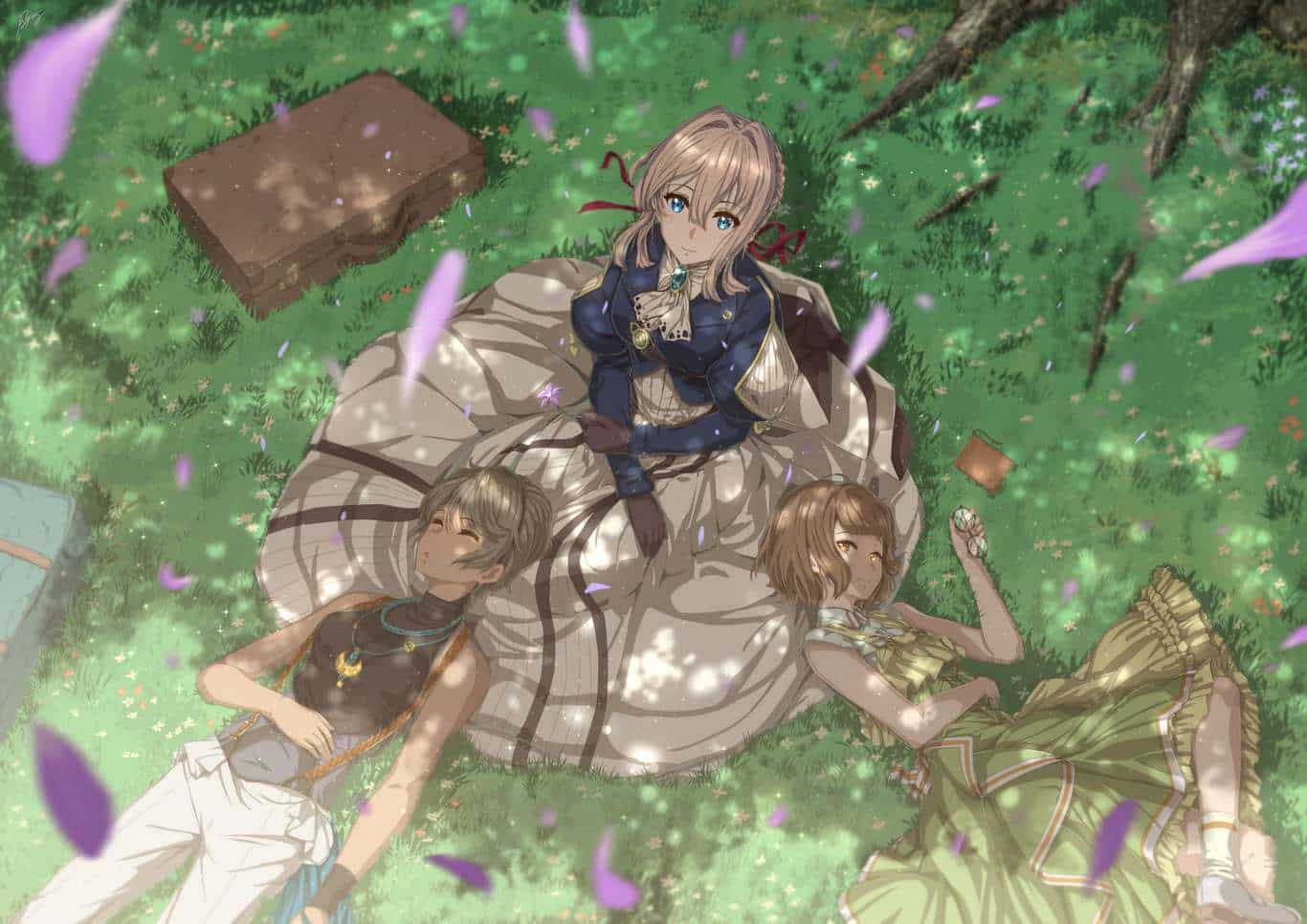 Hình Violet Evergarden 4K mới nhất