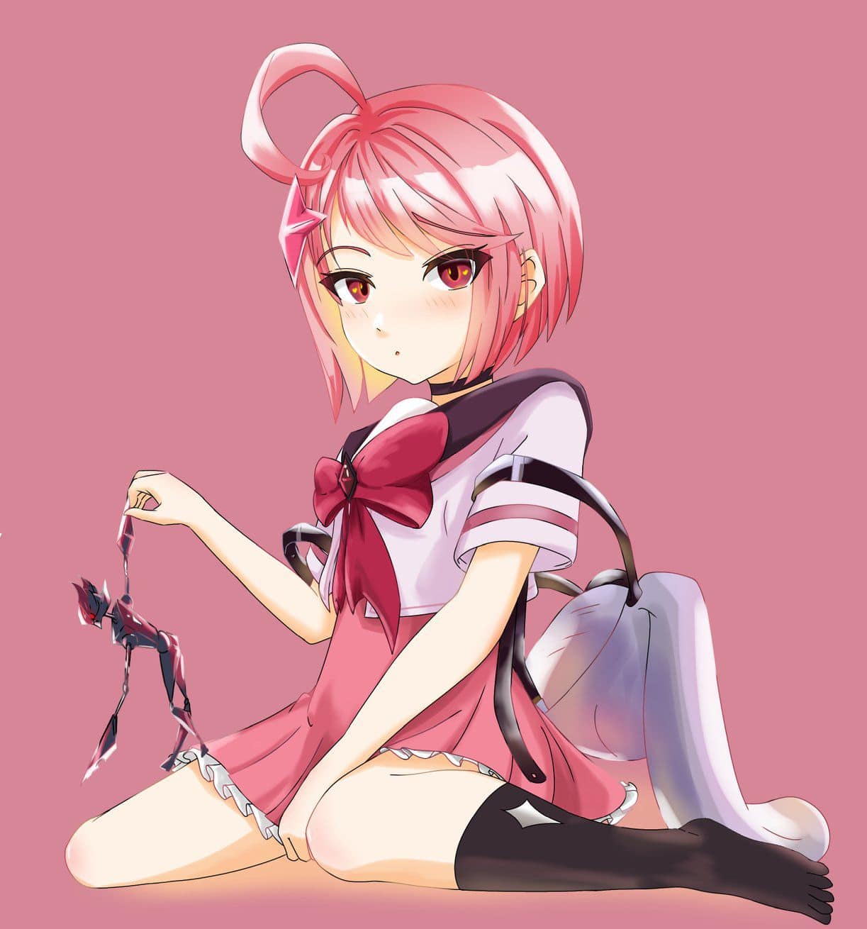 Hình Violet Thứ nguyên vệ thần chibi cute