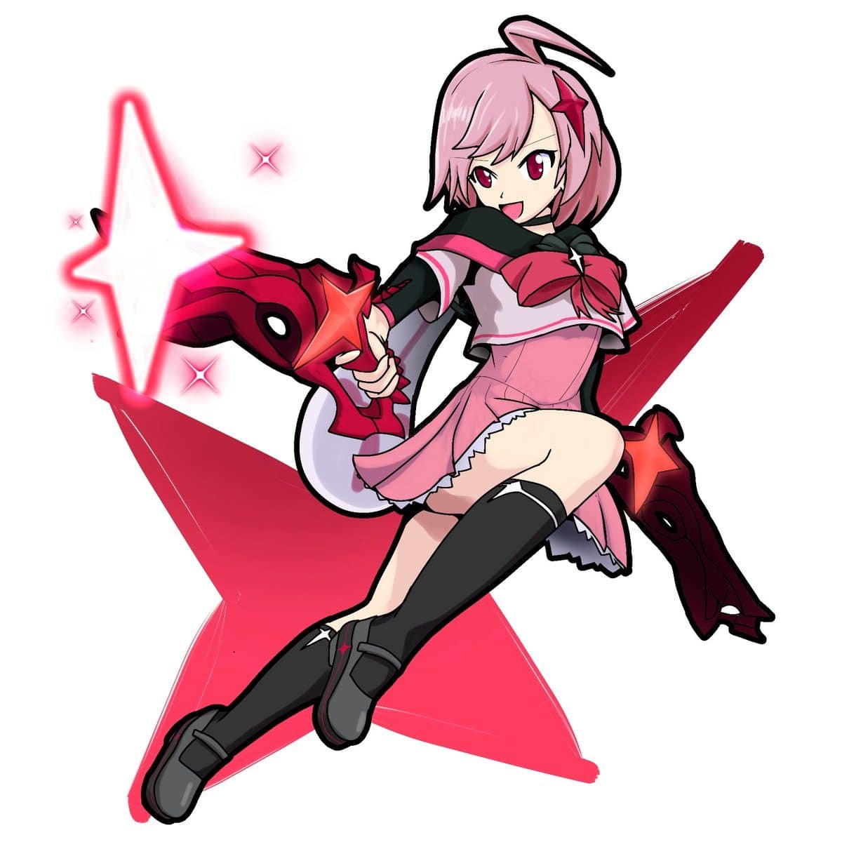 Hình Violet Thứ nguyên vệ thần chibi