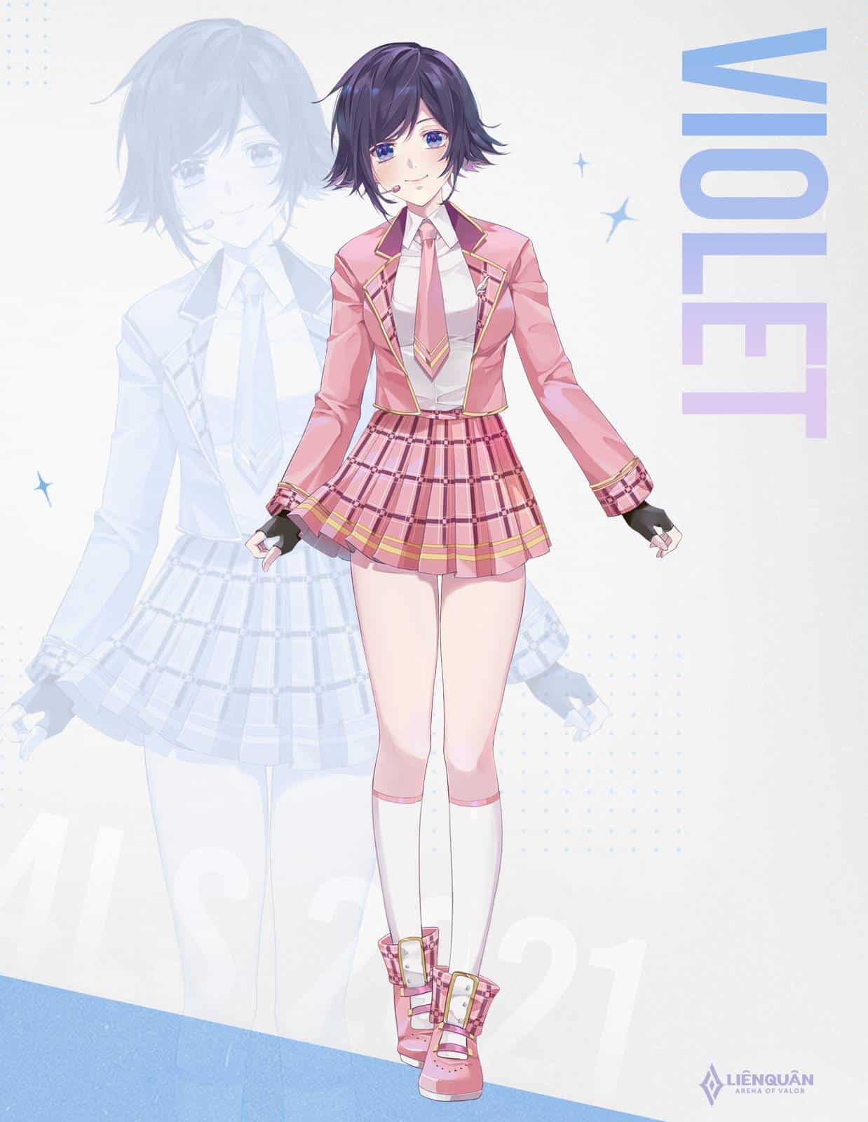 Hình Violet anime