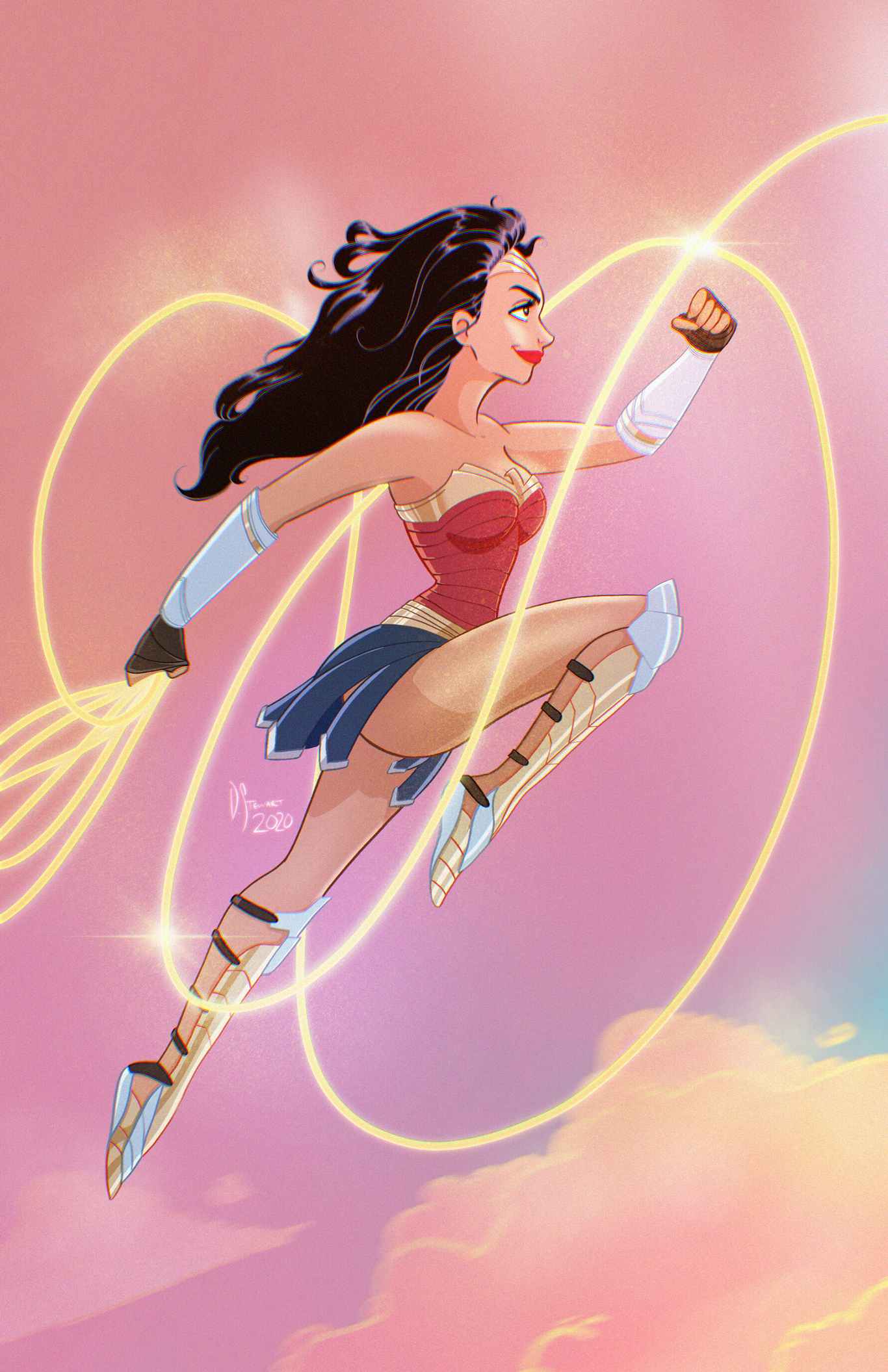 Hình Wonder Woman cute mới nhất