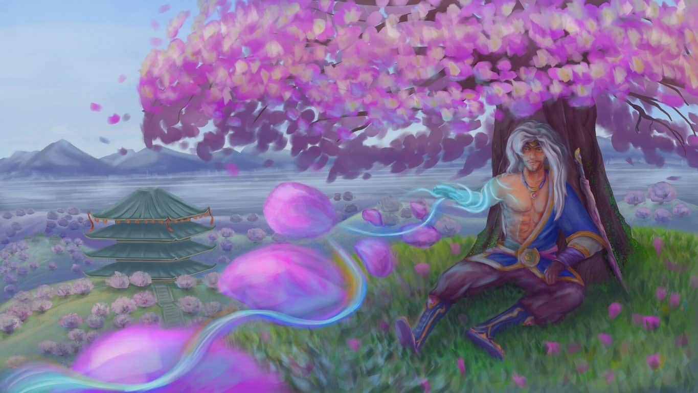 Hình Yasuo Anh Hùng Lãng Kiếm 4K đẹp