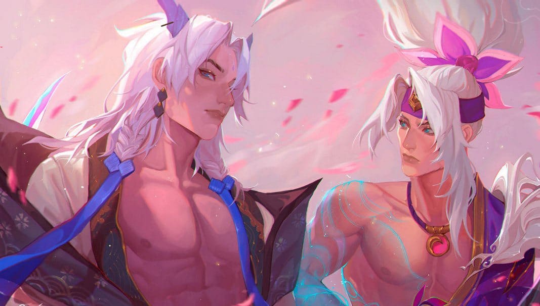 Hình Yasuo Anh Hùng Lãng Kiếm 4K sắc nét