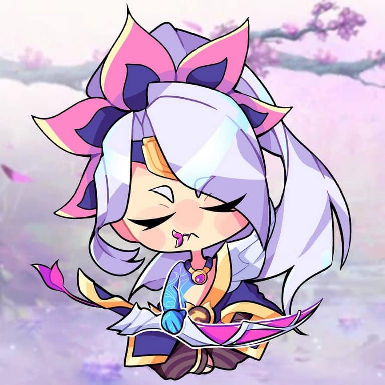 Hình Yasuo Anh Hùng Lãng Kiếm chibi đáng yêu