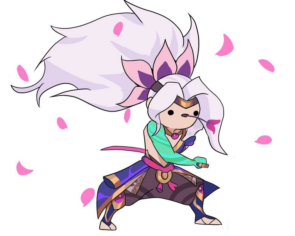 Hình Yasuo Anh Hùng Lãng Kiếm chibi full HD