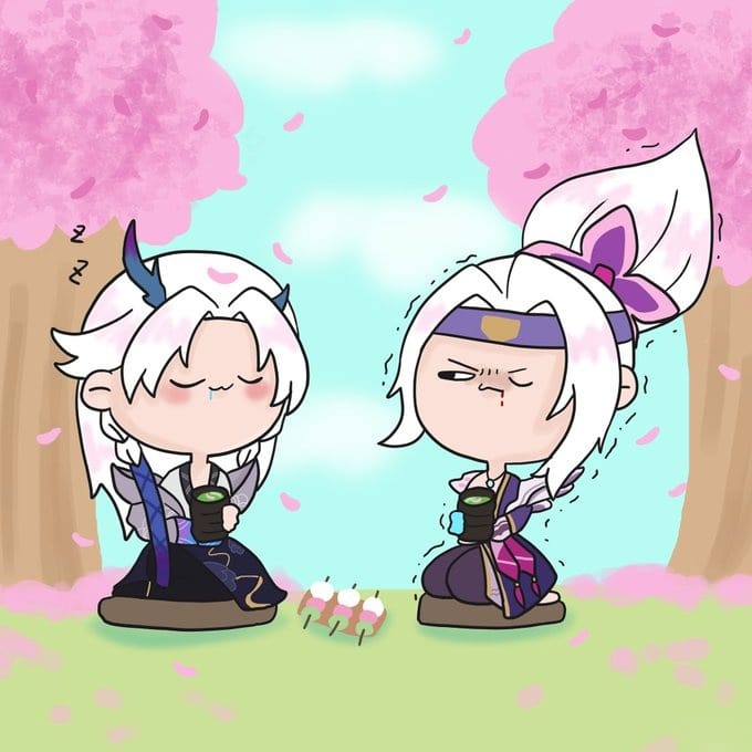 Hình Yasuo Anh Hùng Lãng Kiếm chibi mới nhất