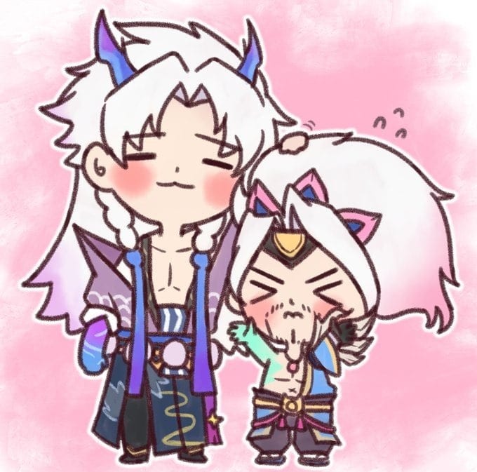 Hình Yasuo Anh Hùng Lãng Kiếm chibi siêu cute