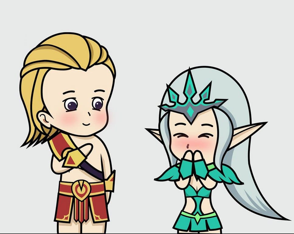 Hình Yorn chibi dễ thương