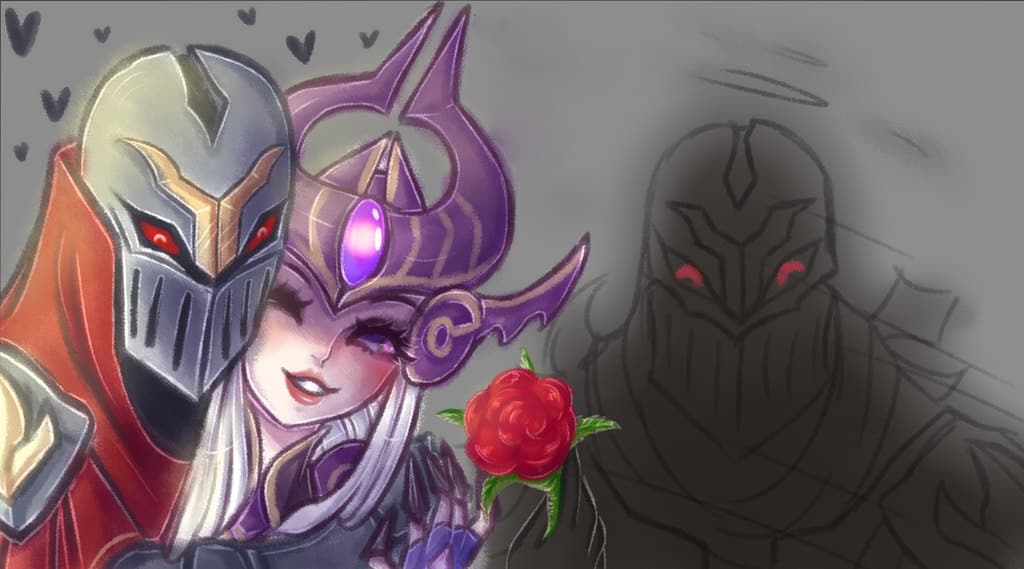 Hình Zed chibi cute