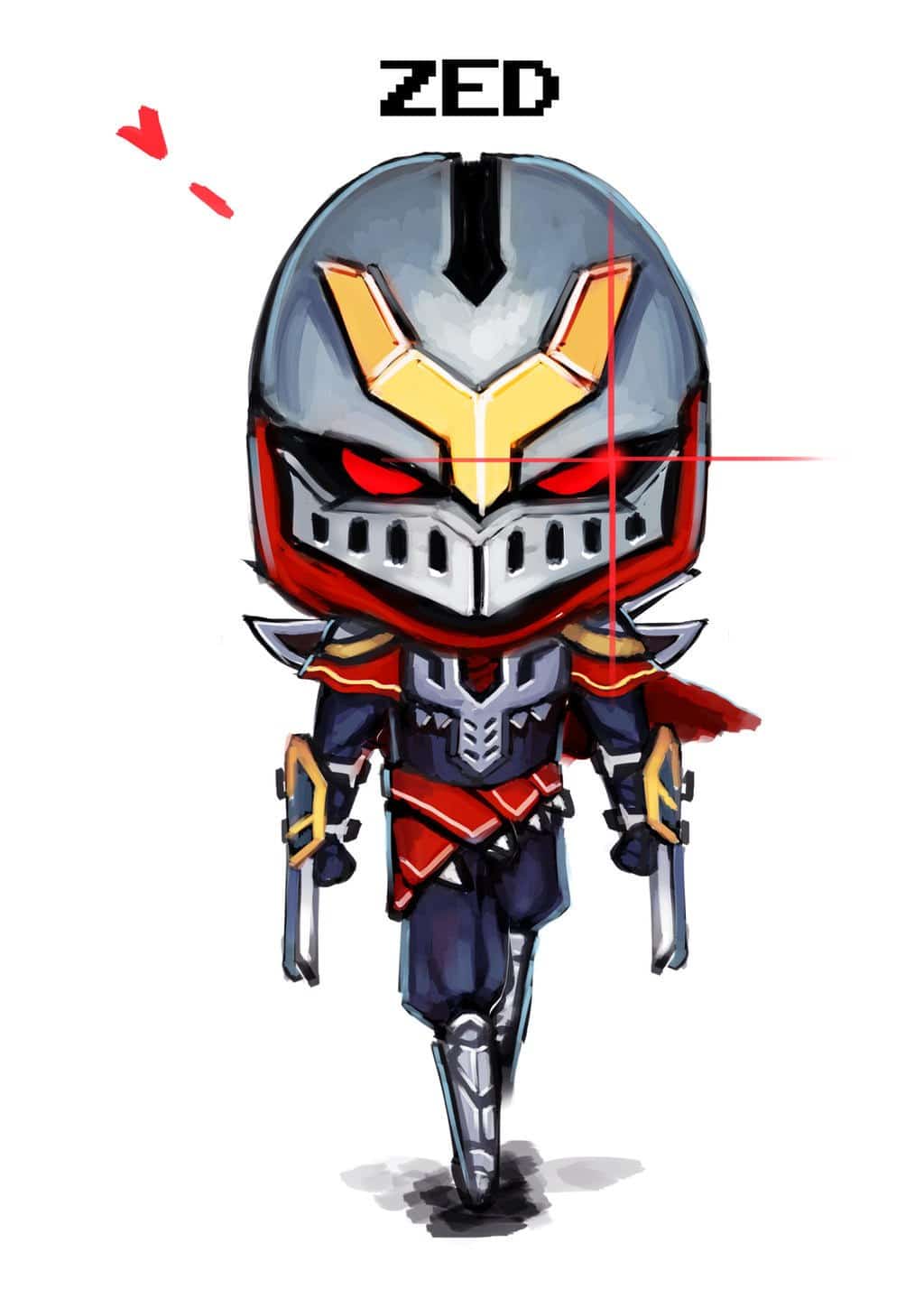 Hình Zed chibi