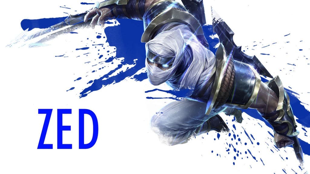 Hình Zed lôi kiếm mới nhất
