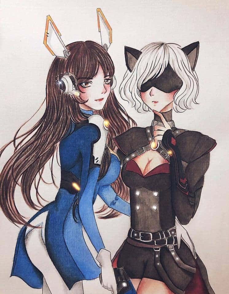 Hình Zero Truy kích fanart
