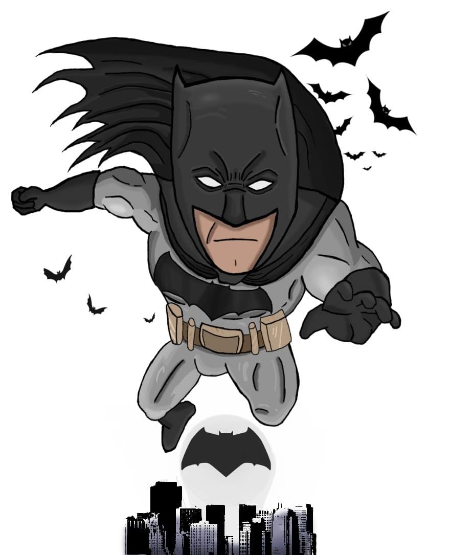 Hình ảnh Batman chibi đẹp nhất