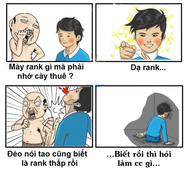 Hình chế rank Liên Quân hài vui