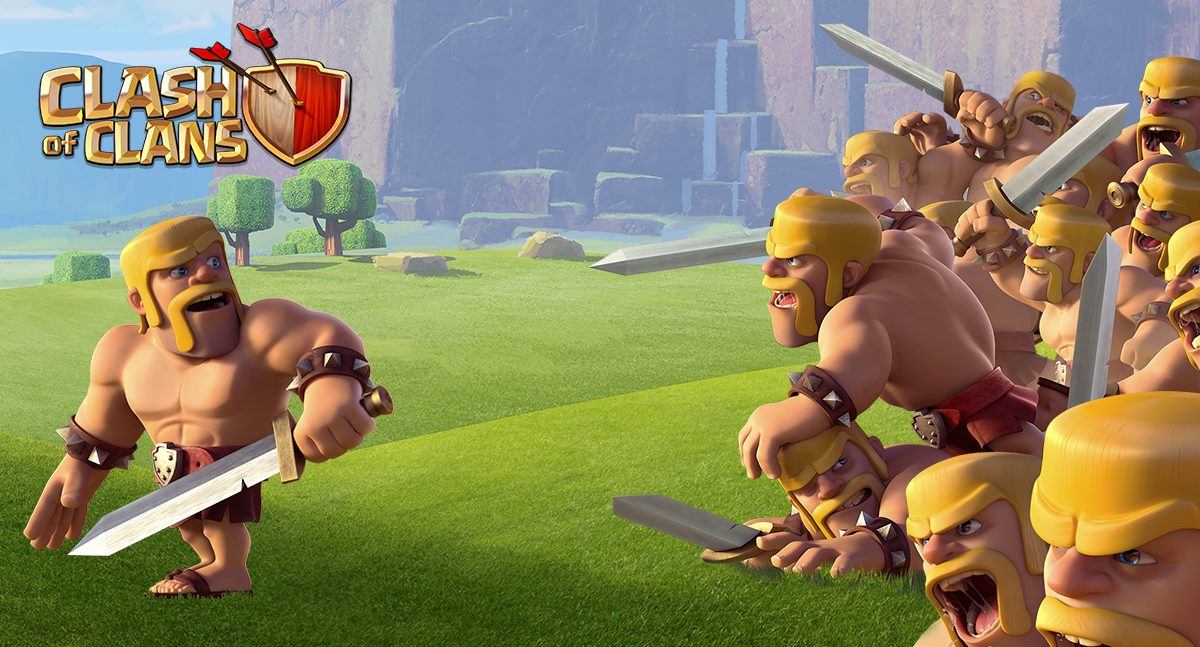 Hình game Clash Of Clans chibi full HD