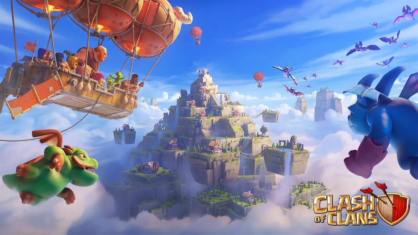 Hình nền Clash Of Clan cho máy tính chất lượng cao