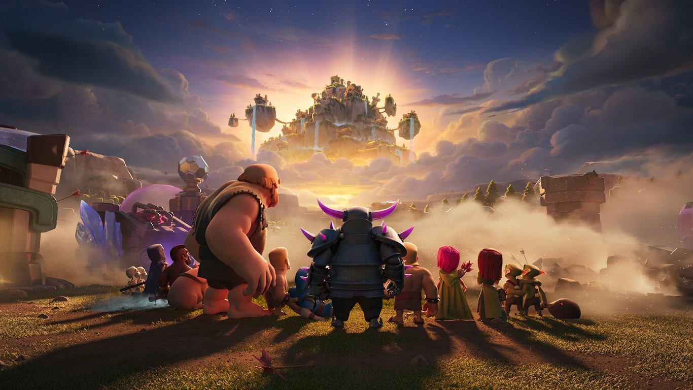Hình nền Clash Of Clan cho máy tính full HD