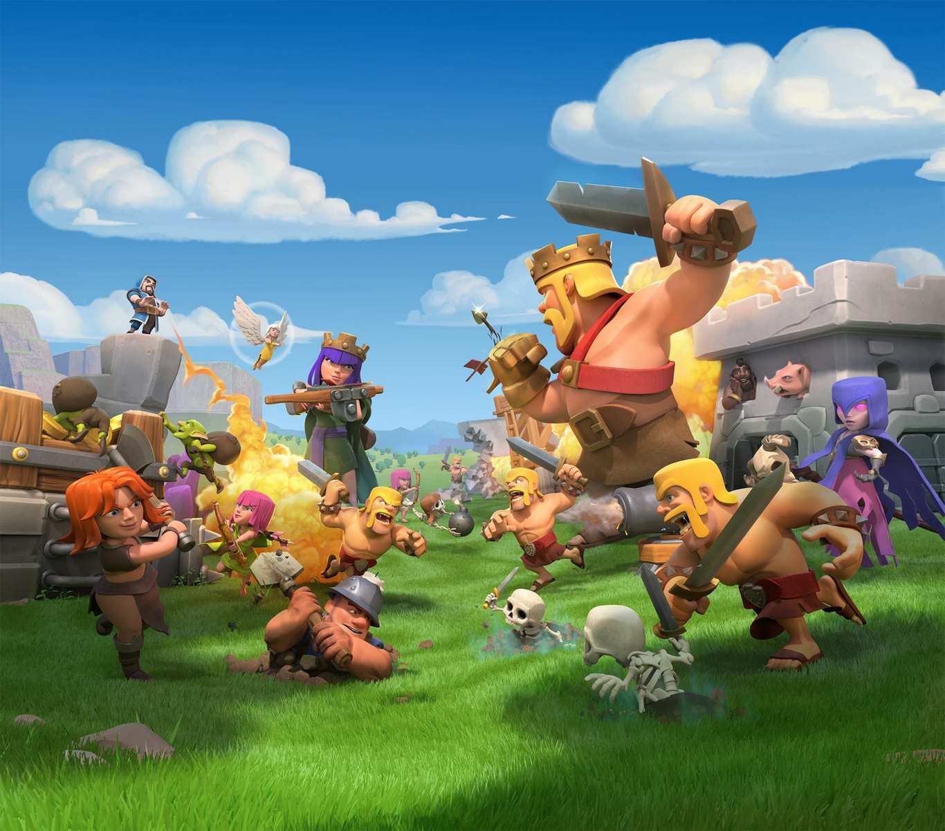 Hình nền Clash Of Clan cho máy tính