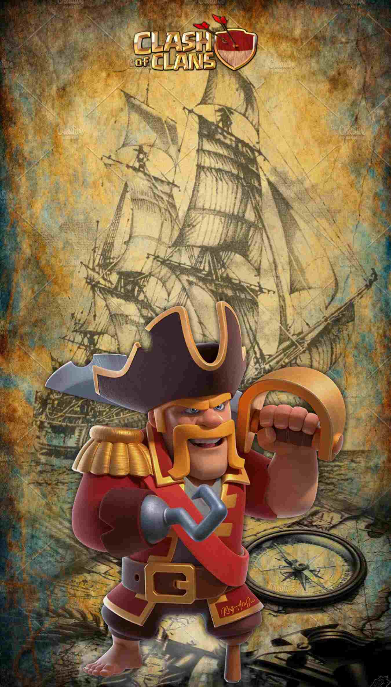 Hình nền Clash Of Clans đẹp cho iphone full HD