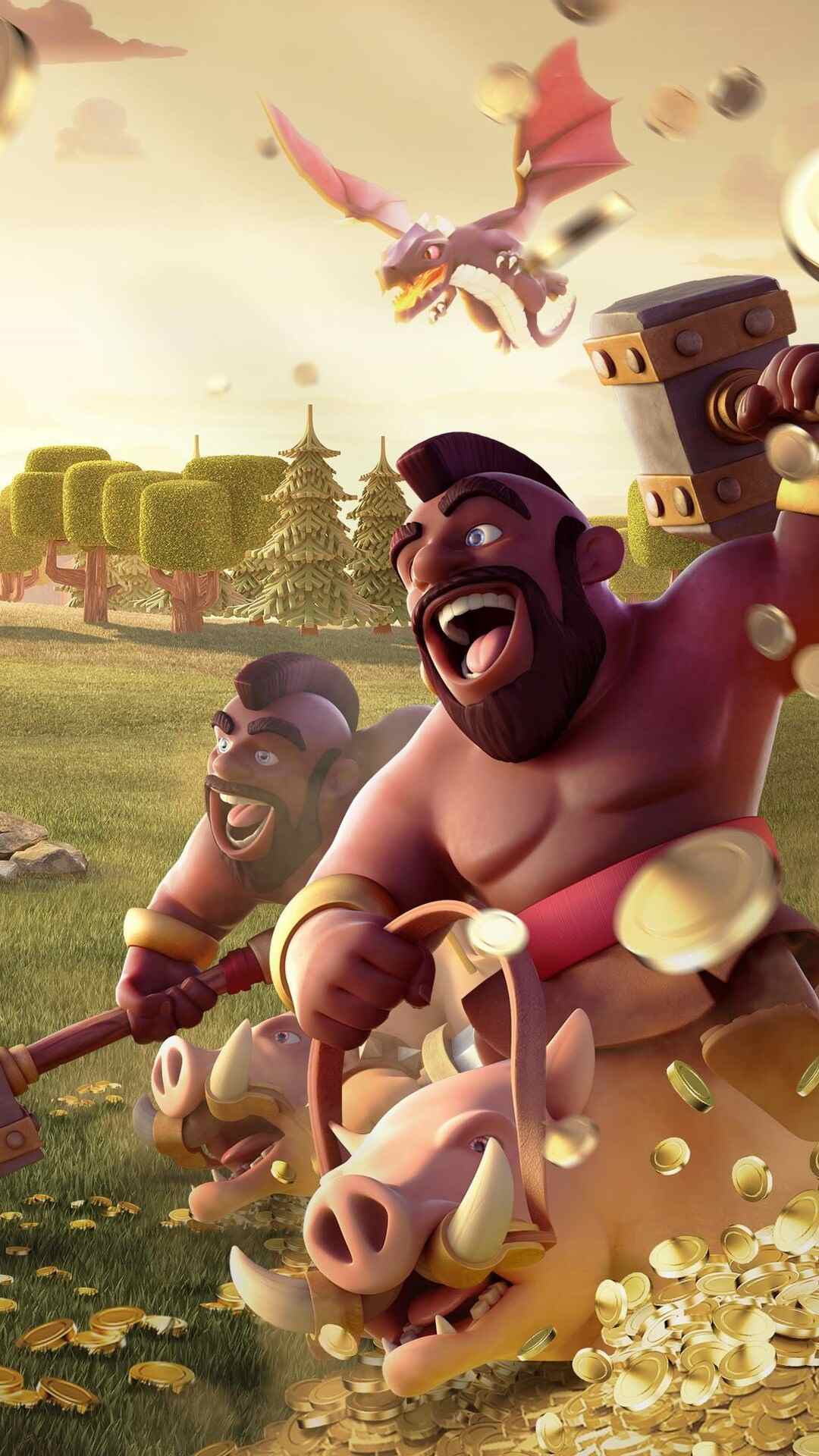 Hình nền Clash Of Clans đẹp cho iphone