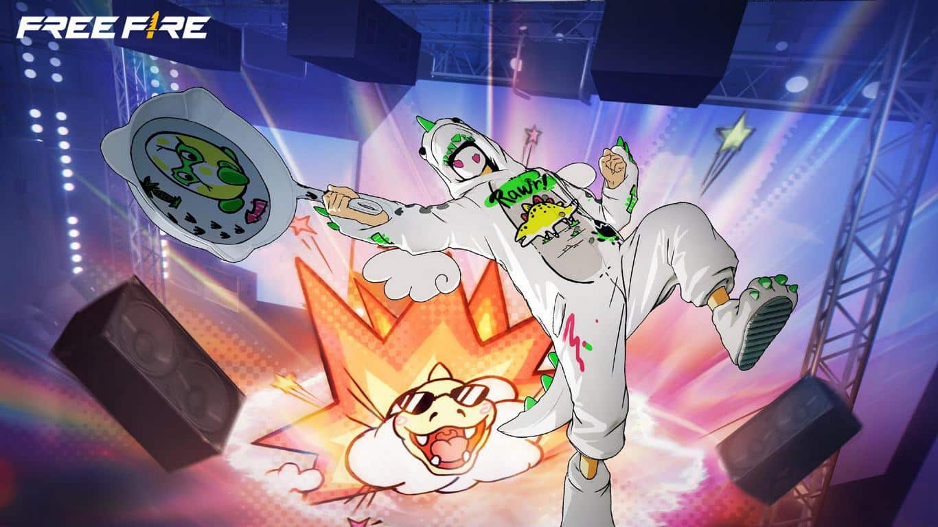 Hình nền Free Fire 3D cute dễ thương