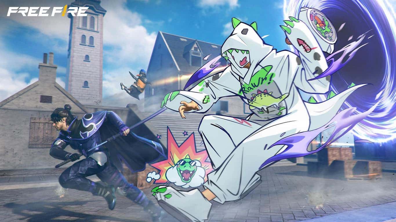 Hình nền Free Fire 3D cute