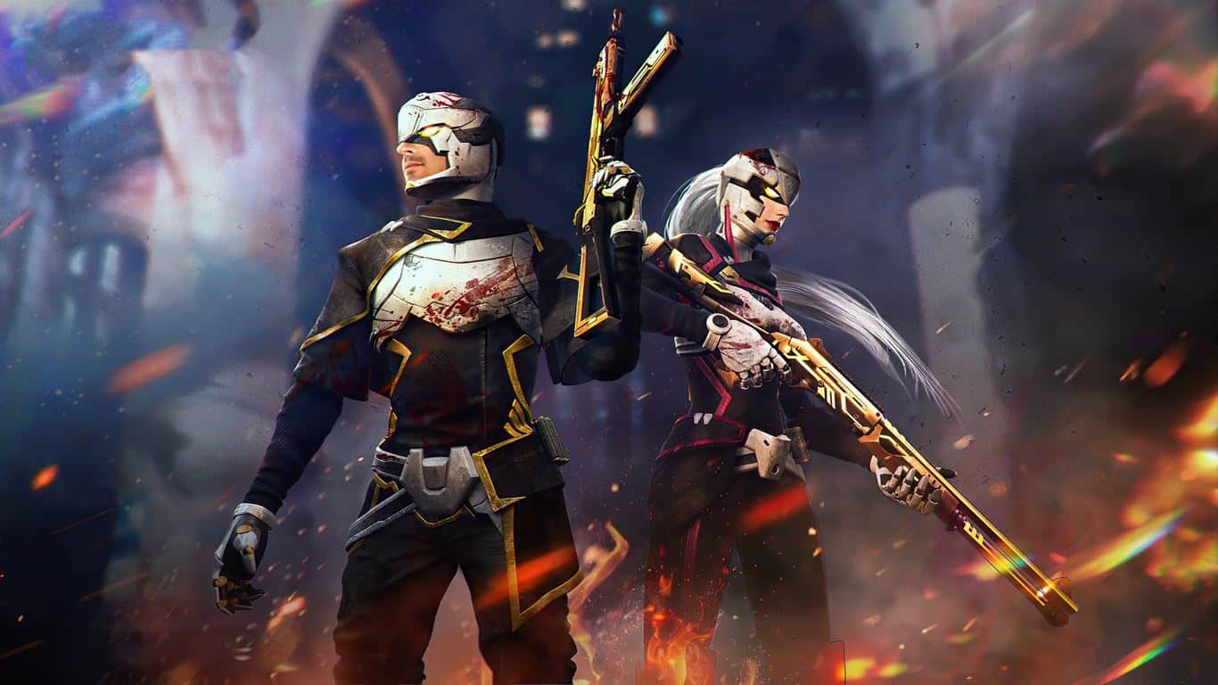 Hình nền Free Fire 3D ngầu siêu chất