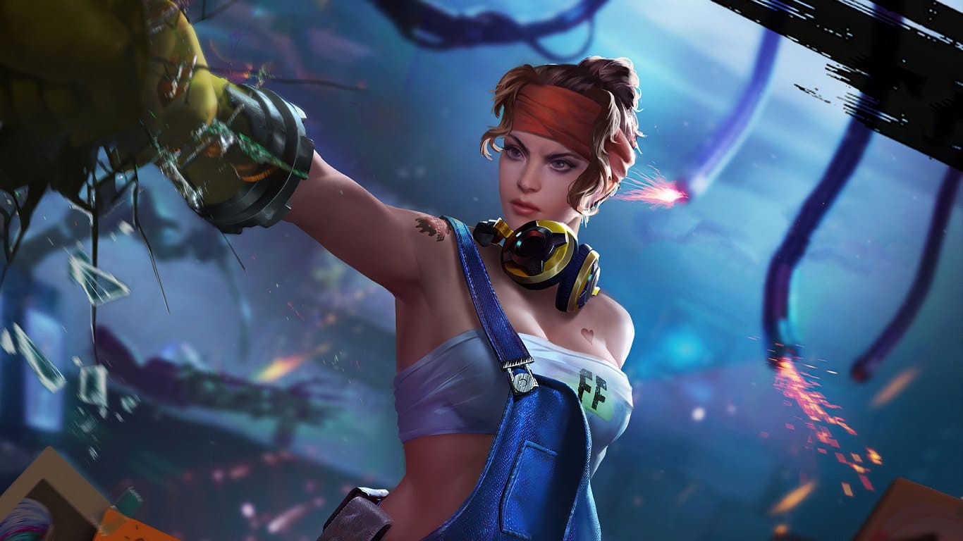 Hình nền Free Fire 3D nữ đẹp nhất