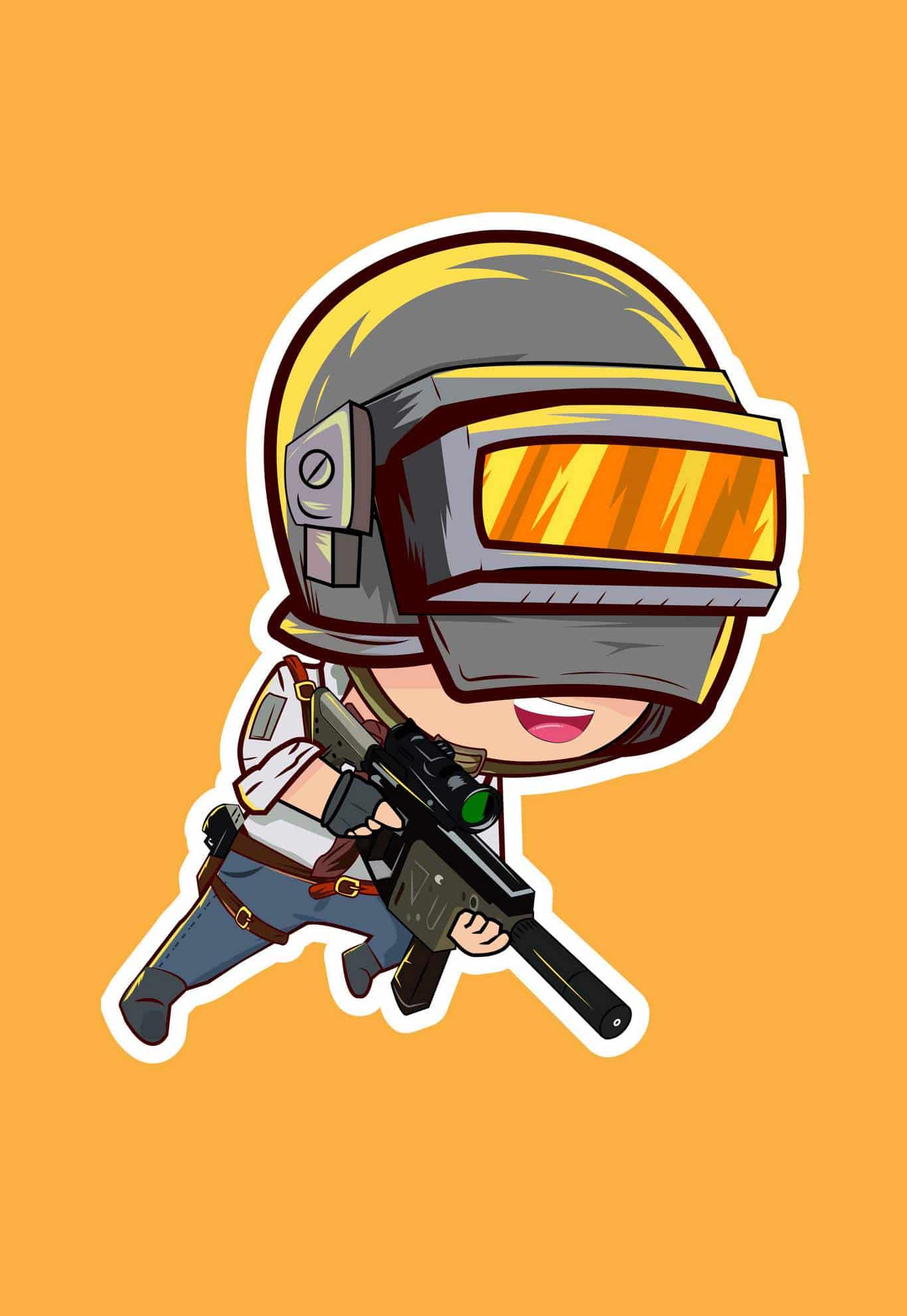 Hình nền Free Fire chibi cho điện thoại full HD